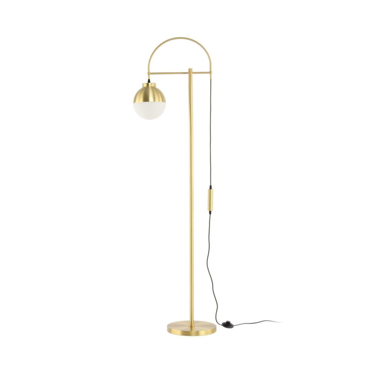 Stehlampe Lavina 125 weiss gold Bild 3