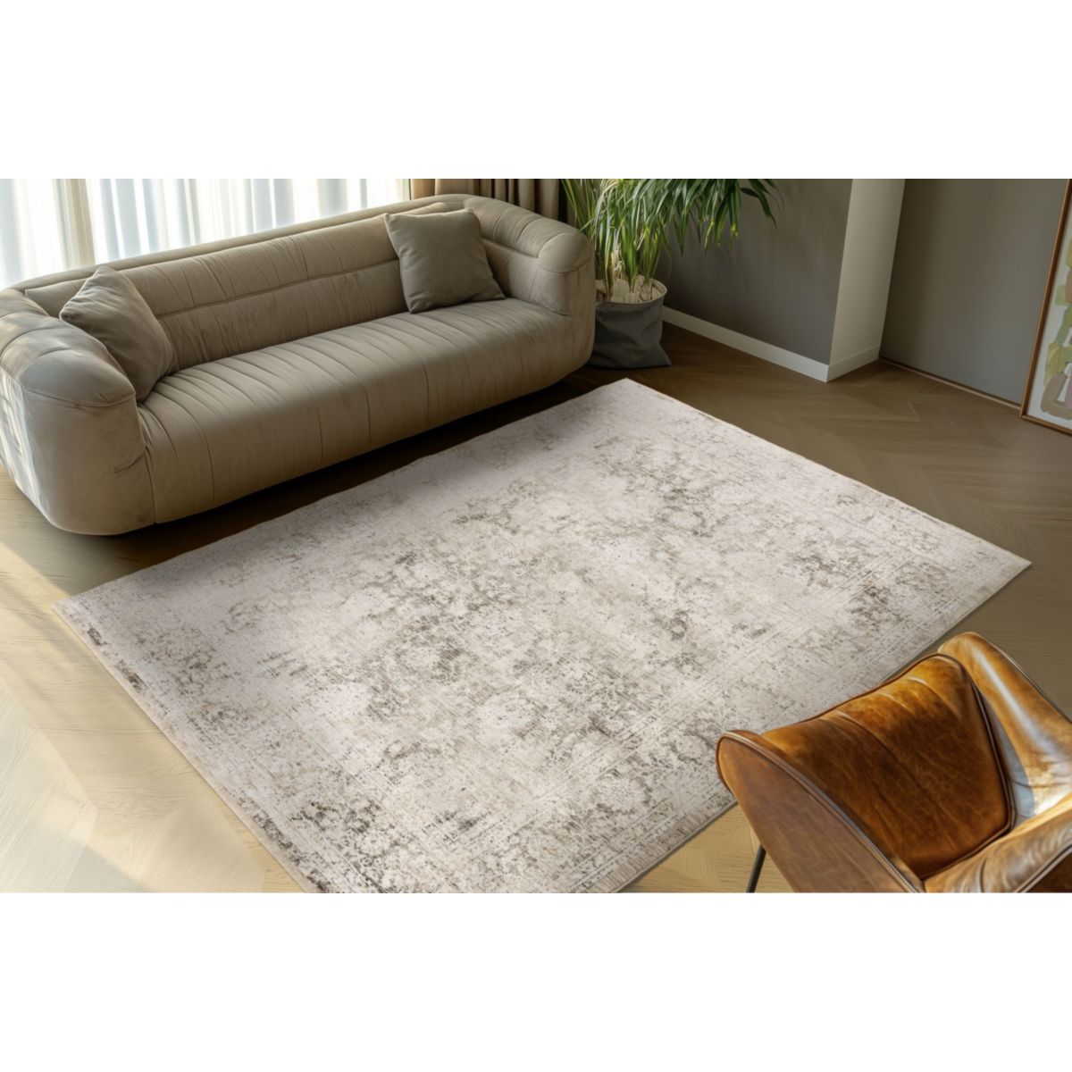 Kayoom Amora 258 Grau 80cm x 150cm Bild 4