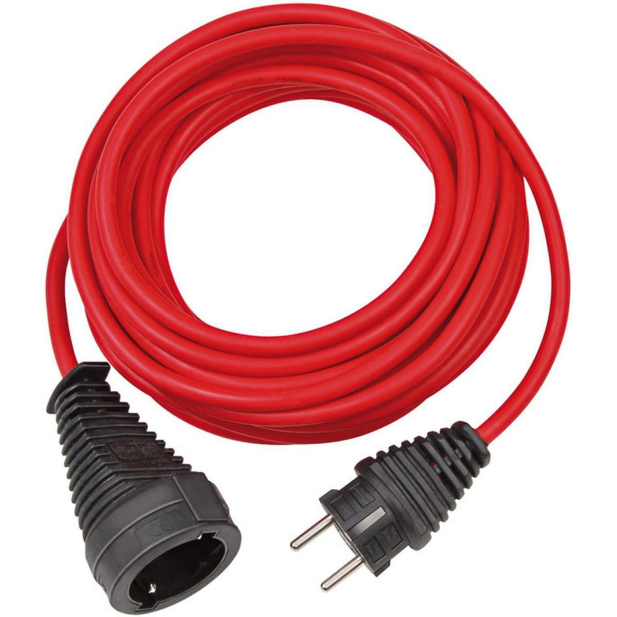 Verlängerungskabel 10 m HO5VV-F3G1.5rot