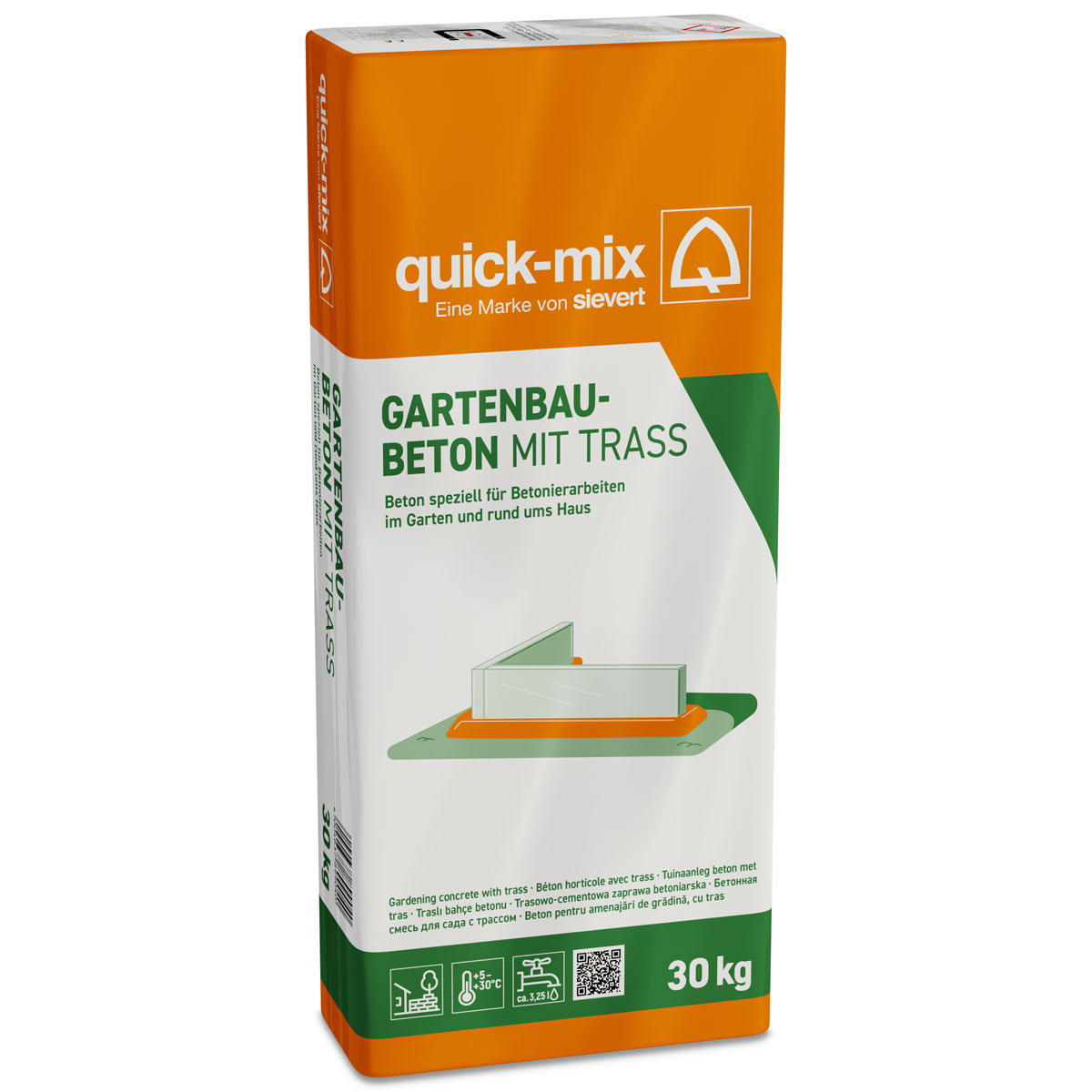 quick-mix Gartenbaubeton 30 kg