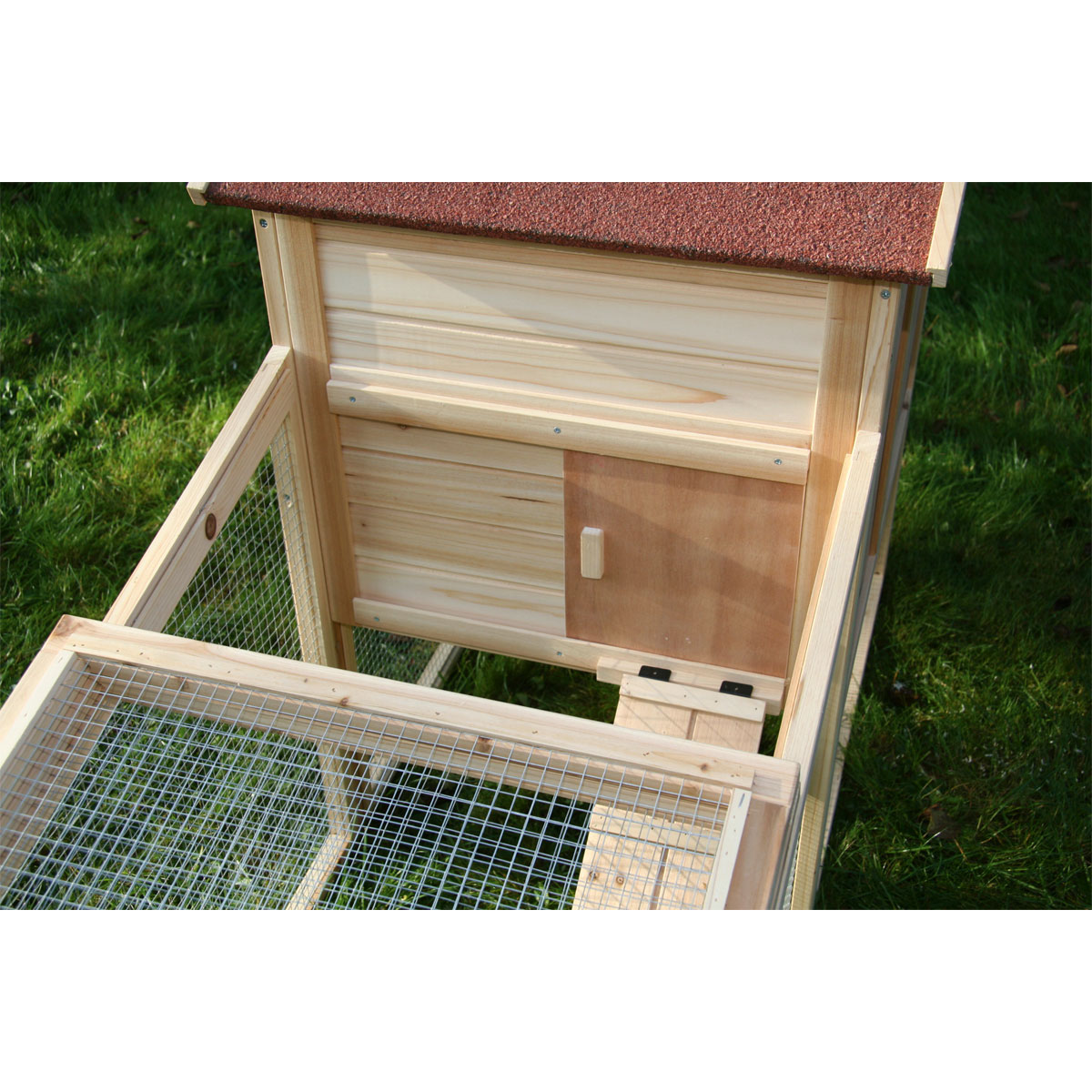 Kleintierstall Freetime 140 x 100 x 65 cm natur Bild 3