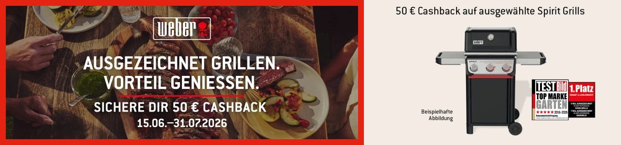 Weber Cashback