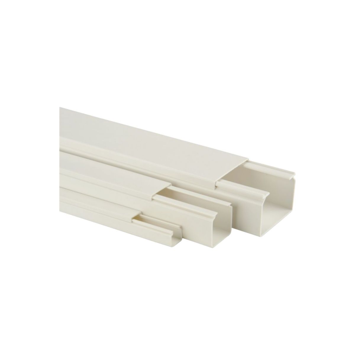 Installationskanal PVC, 30x30mm,2m,rein-