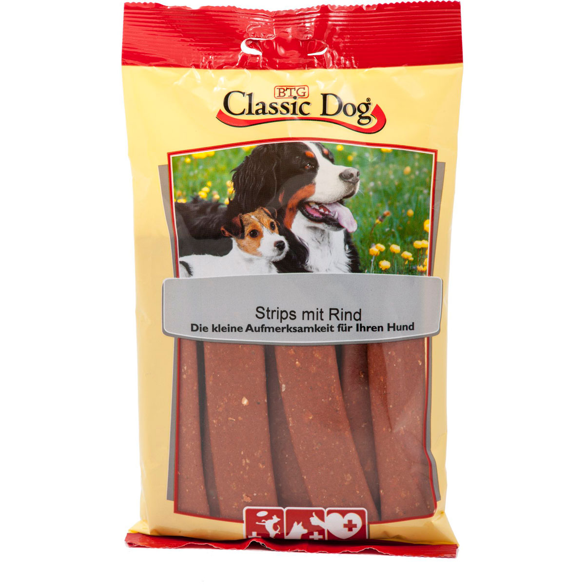 Classic Dog Snack Strips mit Rind 20er