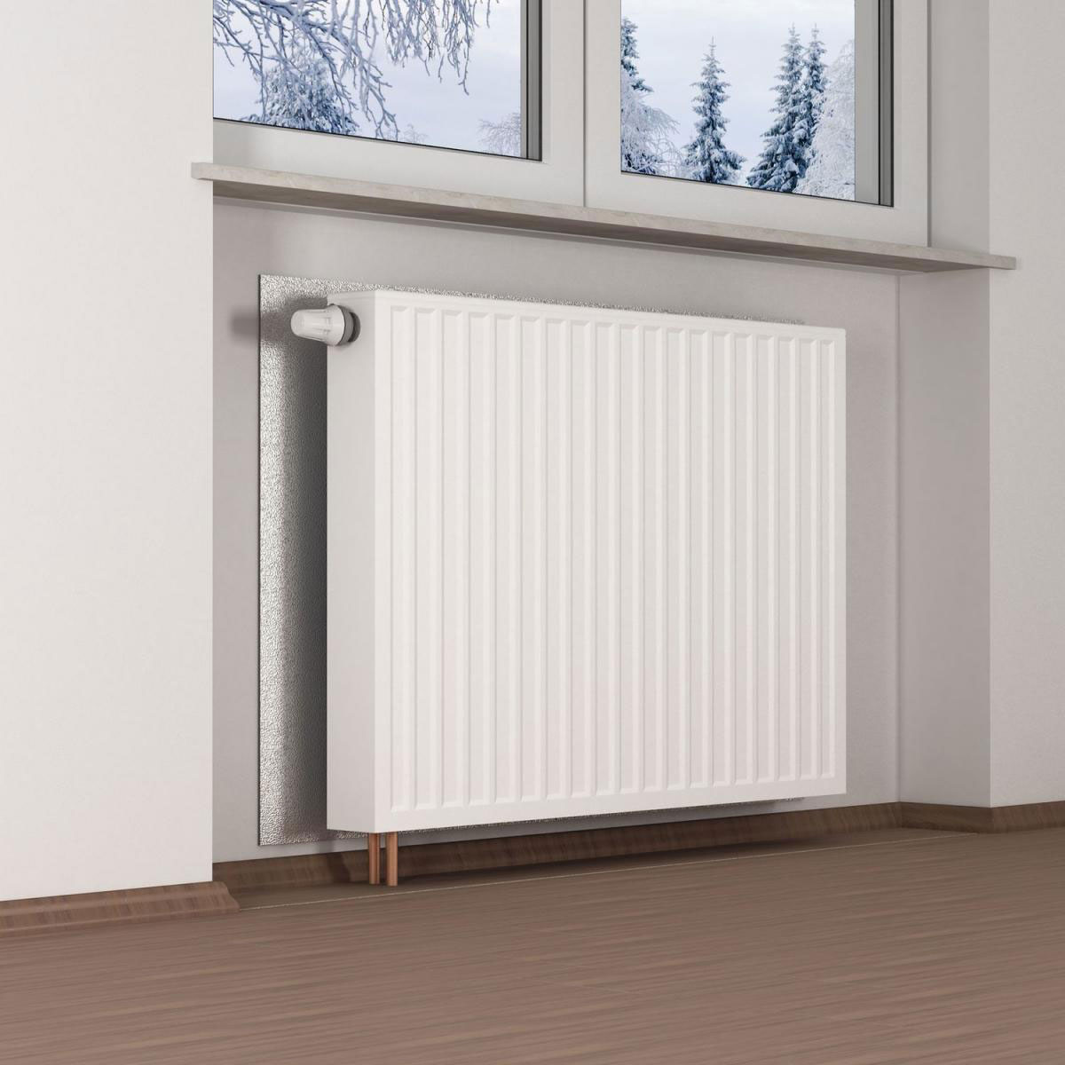 Dämmplatte alukaschiert Hitze-Kälte-Stop 0,8 x 0,6 m x 10 mm Bild 2