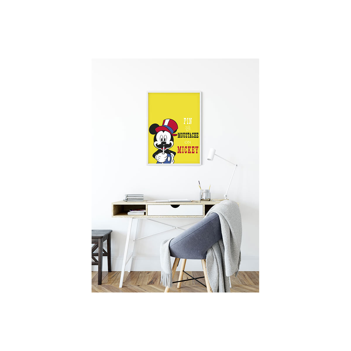 Komar  Wandbild Mickey Mouse Moustache 50x70 cm Bild 6