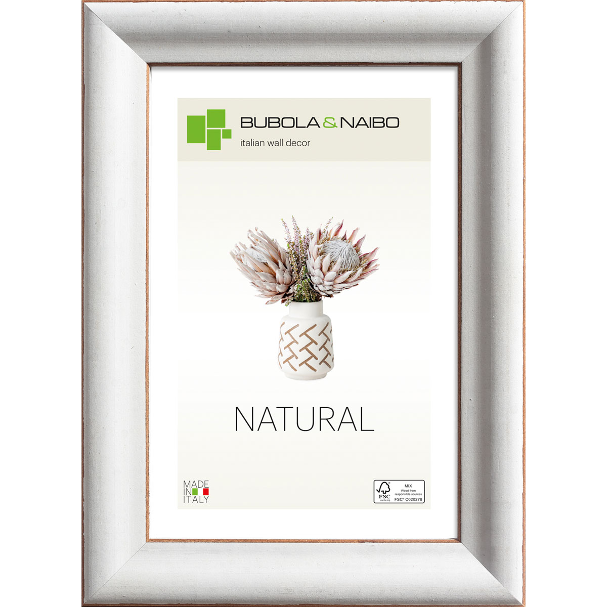 Holzrahmen MARIE CLAIRE 18 x 24 cm Weiß