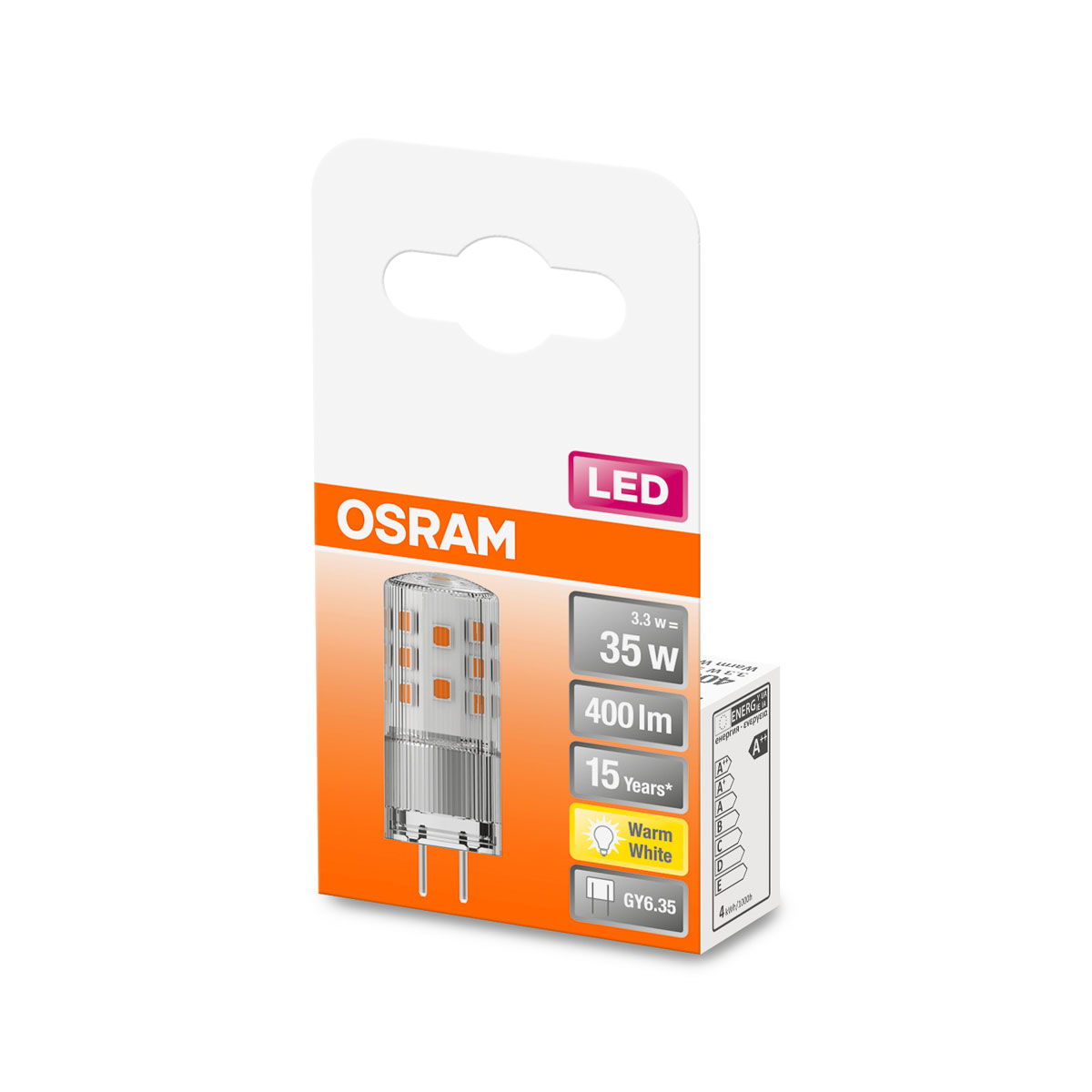 Osram LED-Leuchtmittel Spezial Pin GY6.35 warmweiß Bild 2