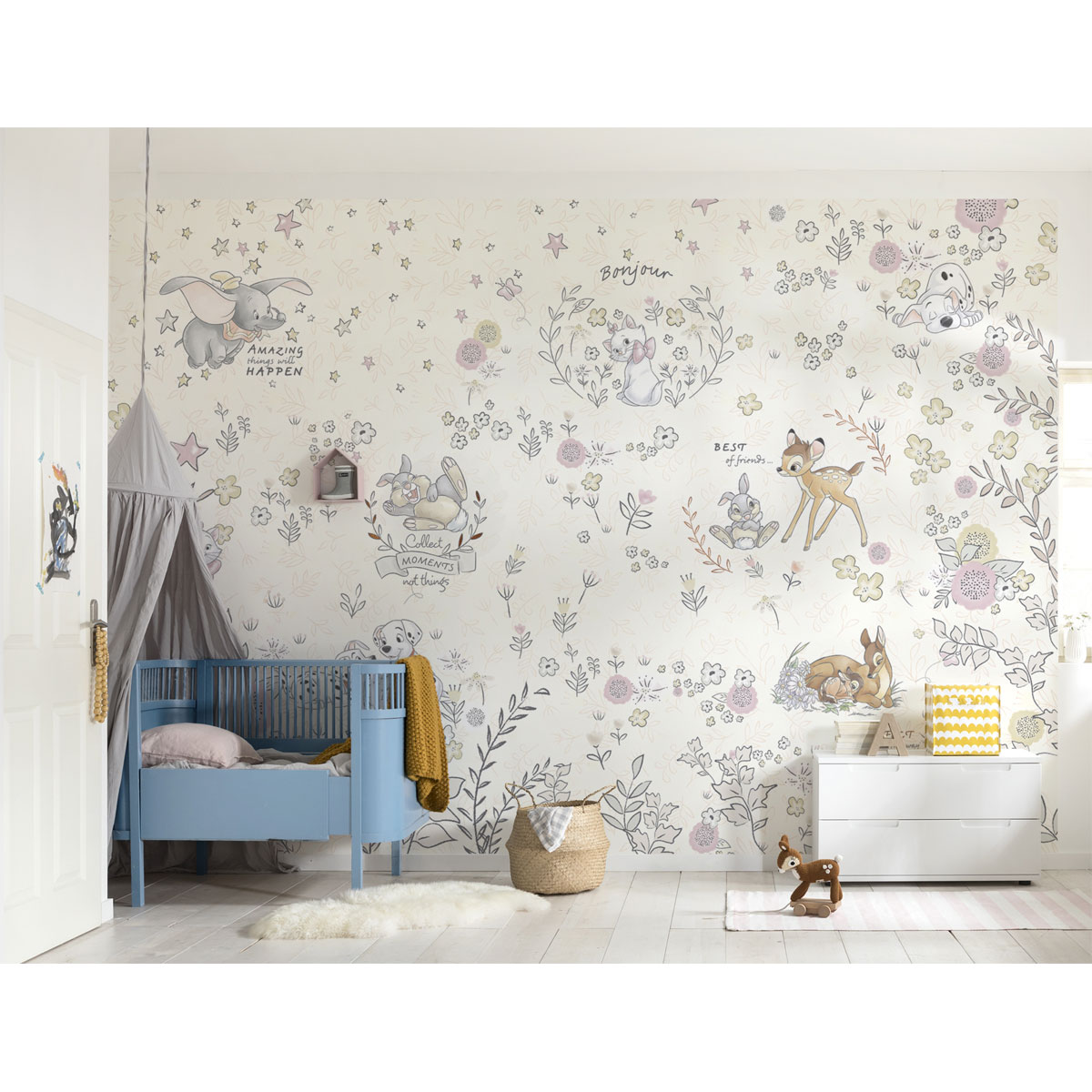 Komar  Papier Fototapete Best of Friends 368x254 cm Bild 1