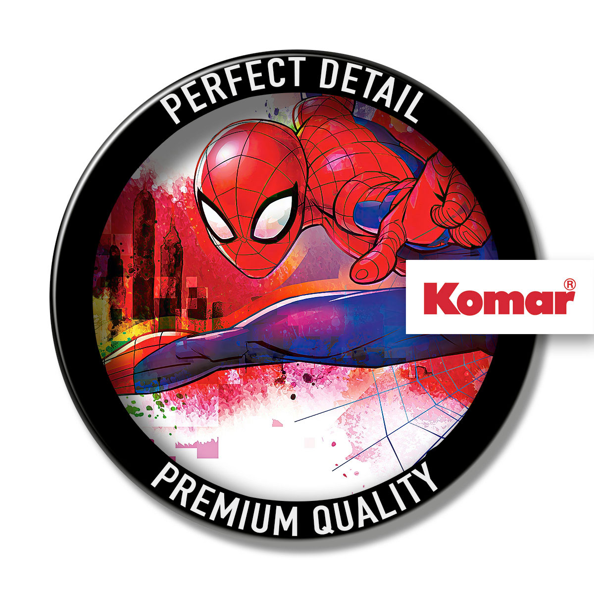 Komar  Vlies Fototapete Spider-Man Graffiti Art 300x150 cm Bild 4