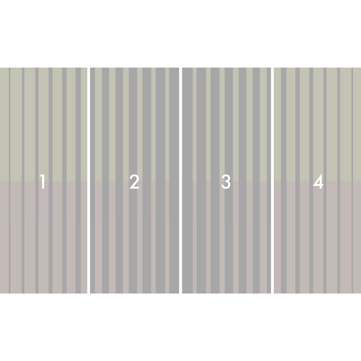 Komar  Vlies Fototapete Lamello Mezzo 400x250 cm Bild 3