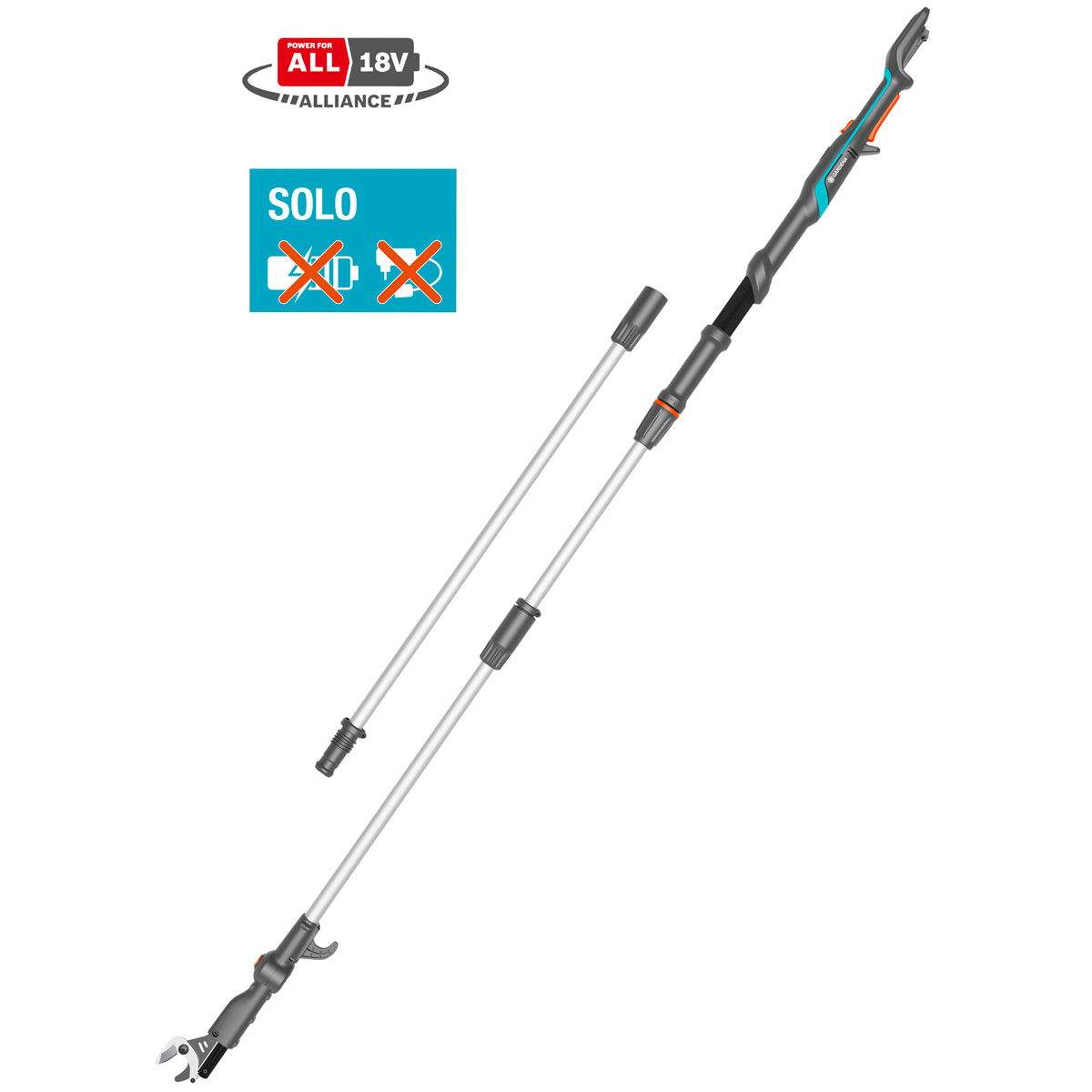 Gardena  Akku-Teleskop-Baumschere HighCut 360/18V P4A solo Bild 2