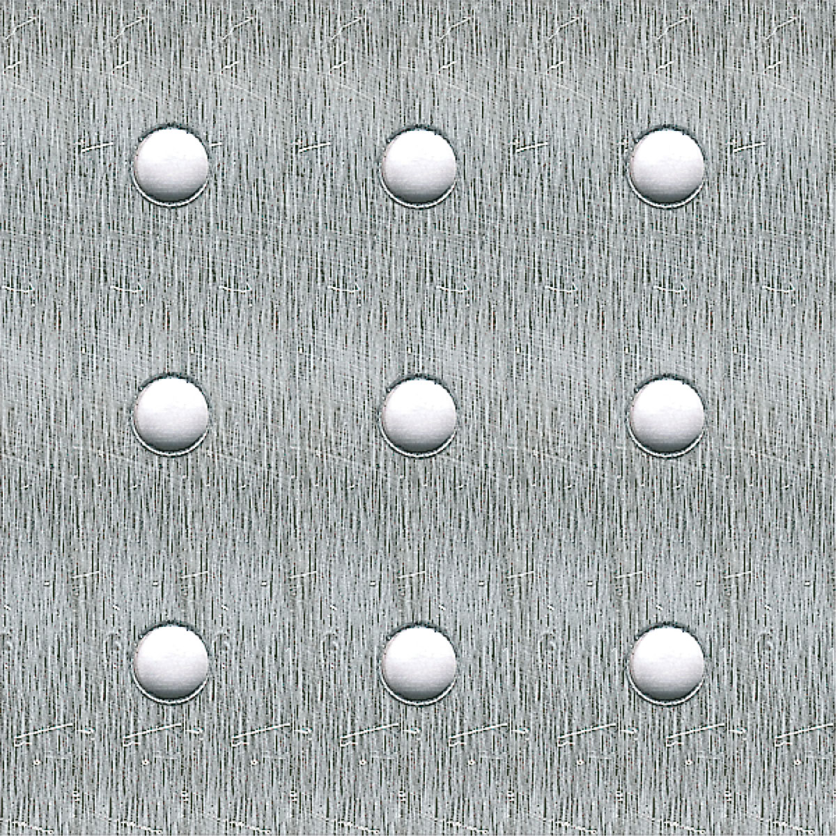 MyTool Rundlochblech 25 x 50 cm Durchmesser 4,5 mmx0,7mm silber Bild 1