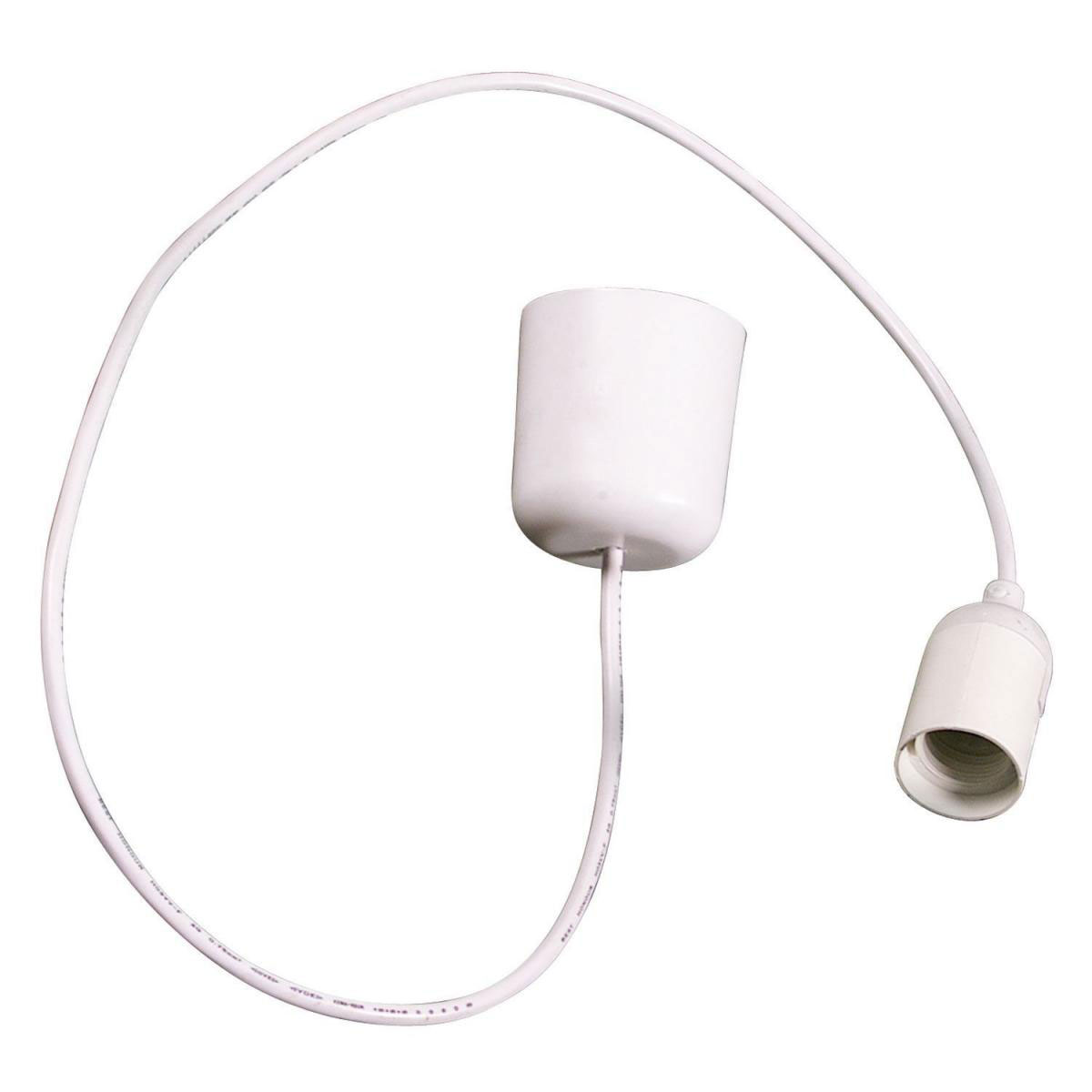 näve Lampen-Fassung E27 weiß