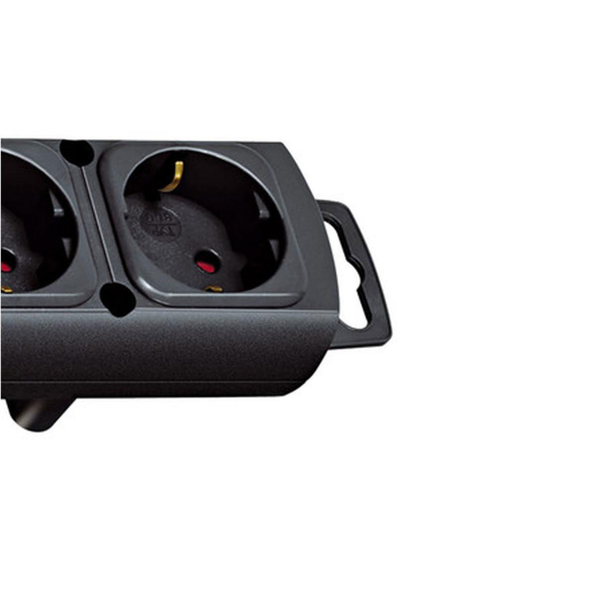 Brennenstuhl Steckdosenleiste Comfort-Line Plus 6-fach schwarz Bild 2