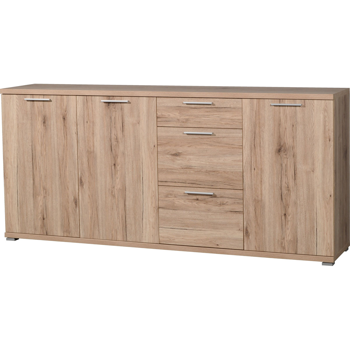 Sideboard 192 x 88 x 40 cm betonoptik Bild 1