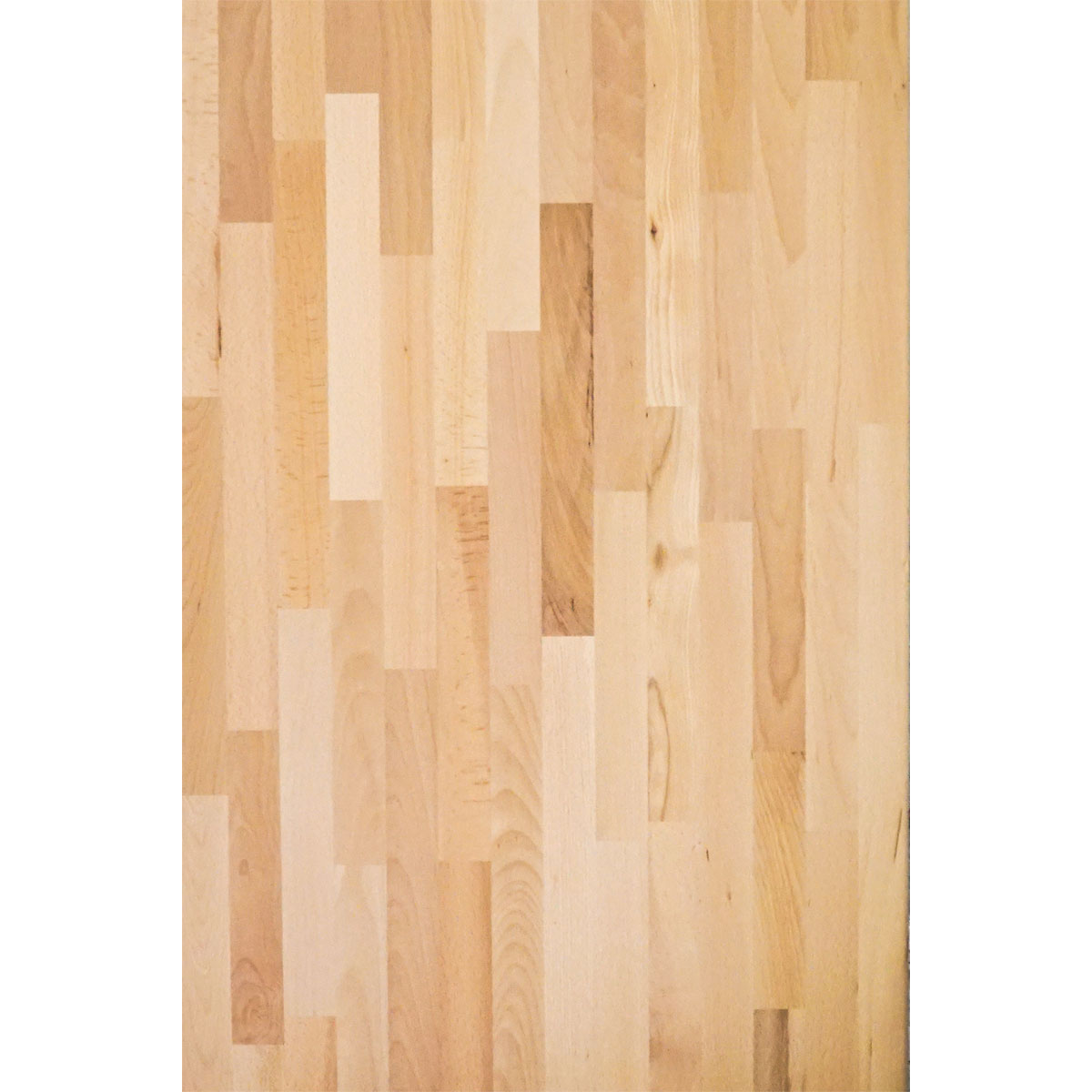 Buche Tischplatte 27 mm seitig gerundet 120/60 cm Bild 1