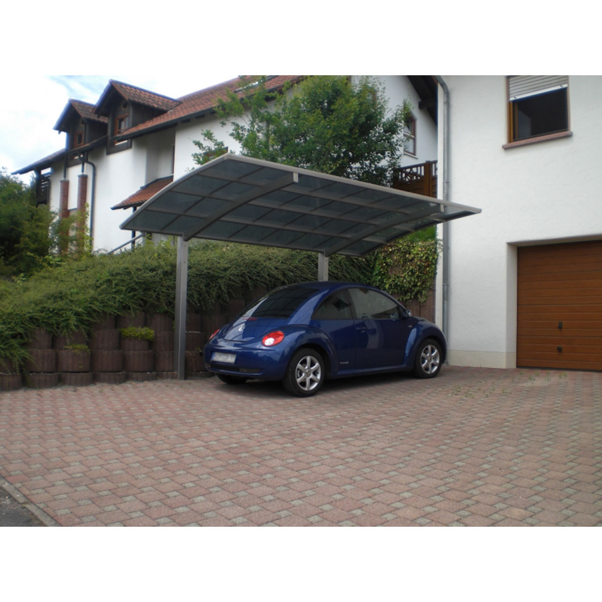 Ximax Carport Alu Portoforte 80 Edelstahl-Look Bild 4