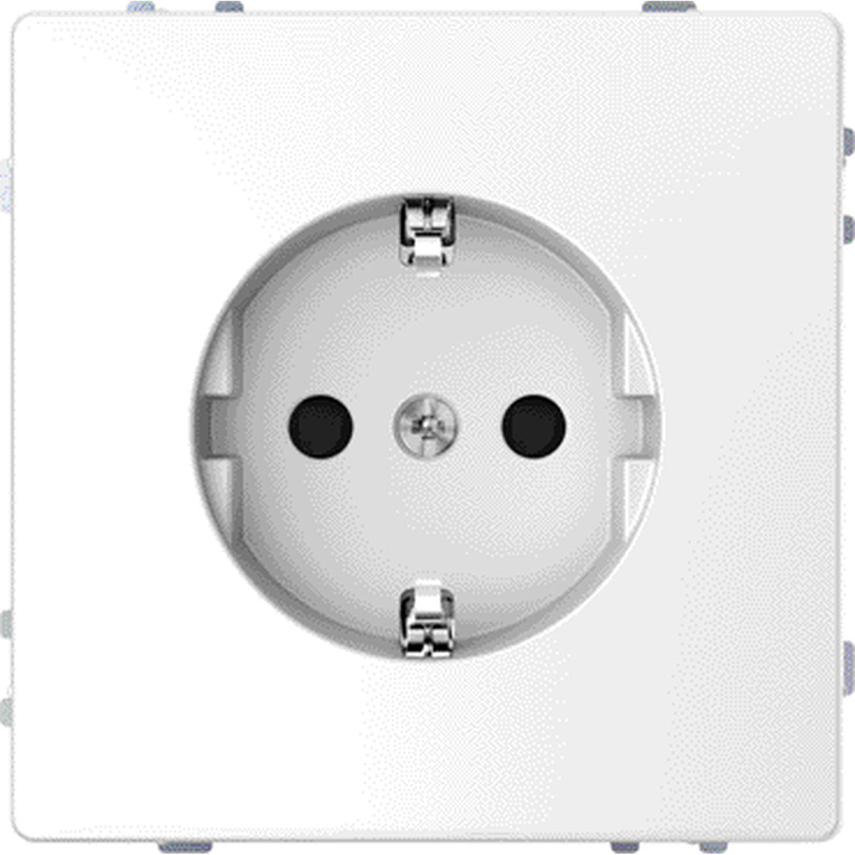 Steckdose Merten System Design weiß