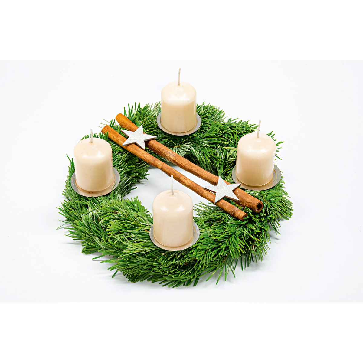 Plantiflor  Adventskranz klassisch Durchmesser 30 cm 4 Kerzen Bild 2