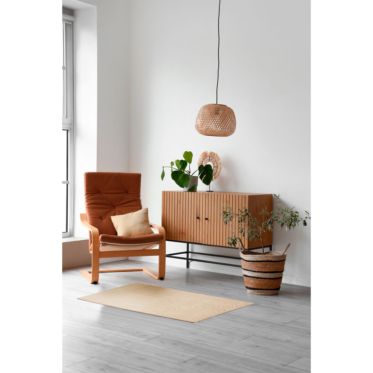 andiamo Teppich Dale 80x150 cm beige Bild 3