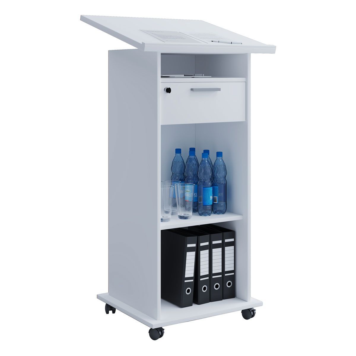 Stehpult Meeta weiß Bild 1