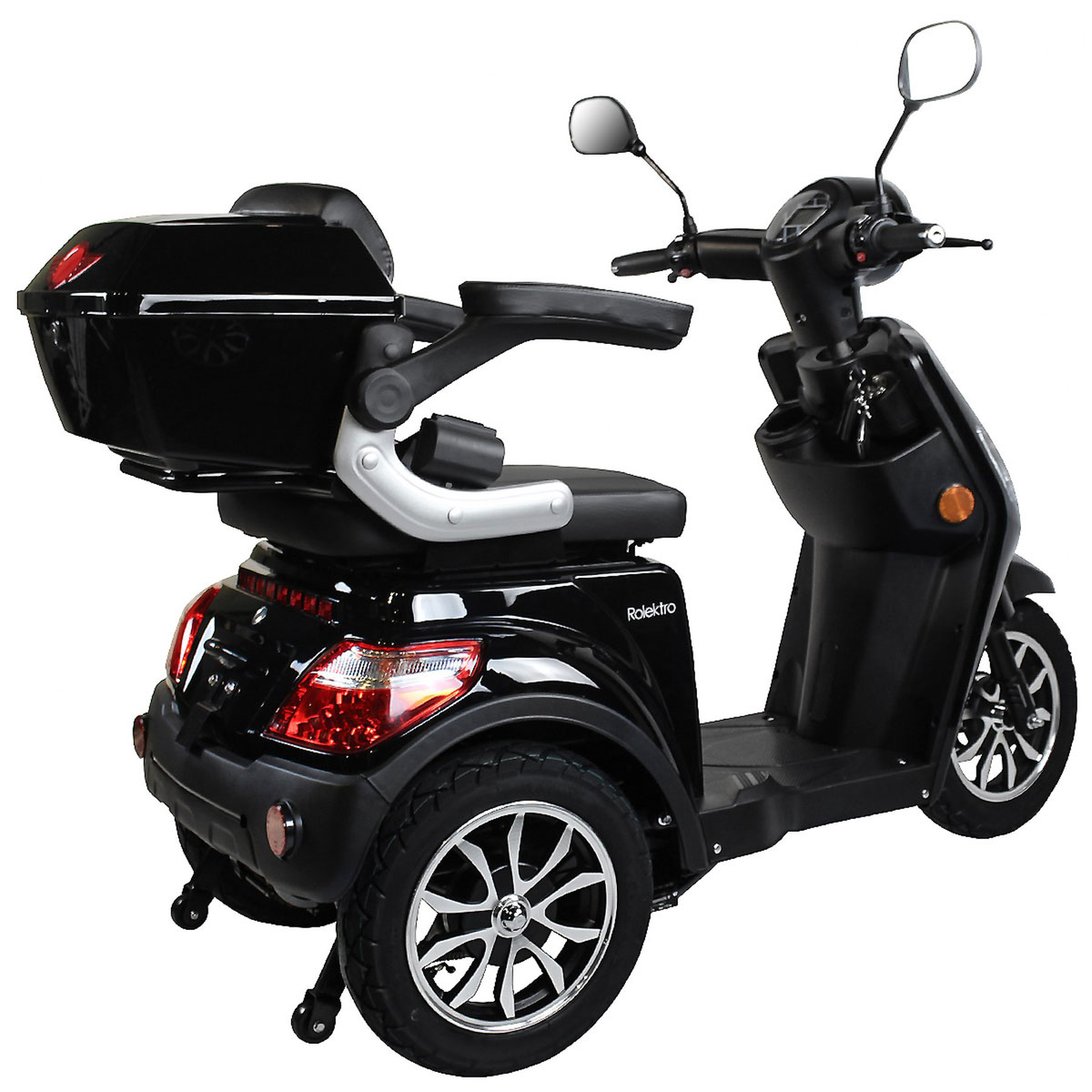 Rolektro E-Dreiradroller „25 V.2“ 1000 W, schwarz Bild 3