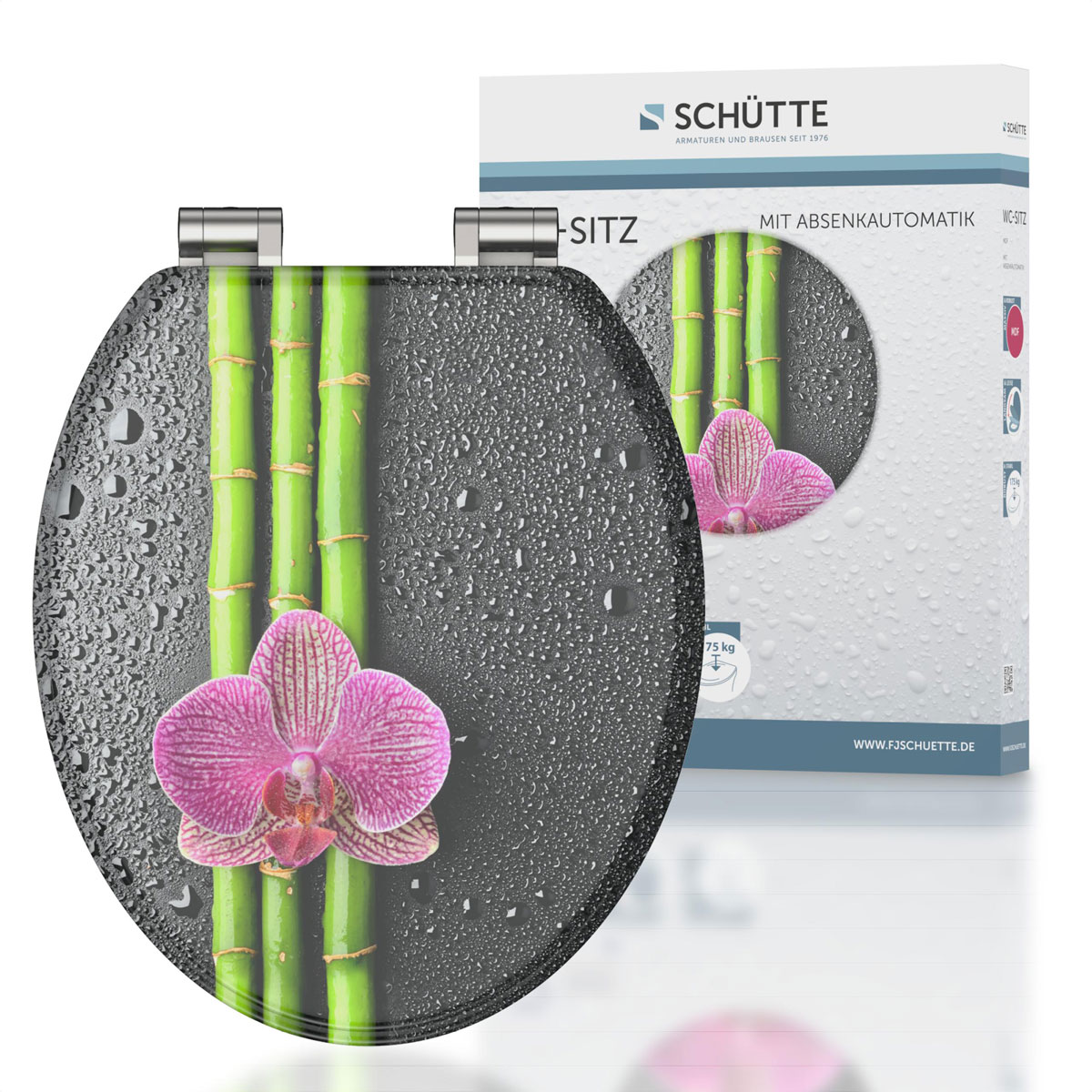 Schütte MDF WC-Sitz ASIA mit Absenkautomatik Bild 2