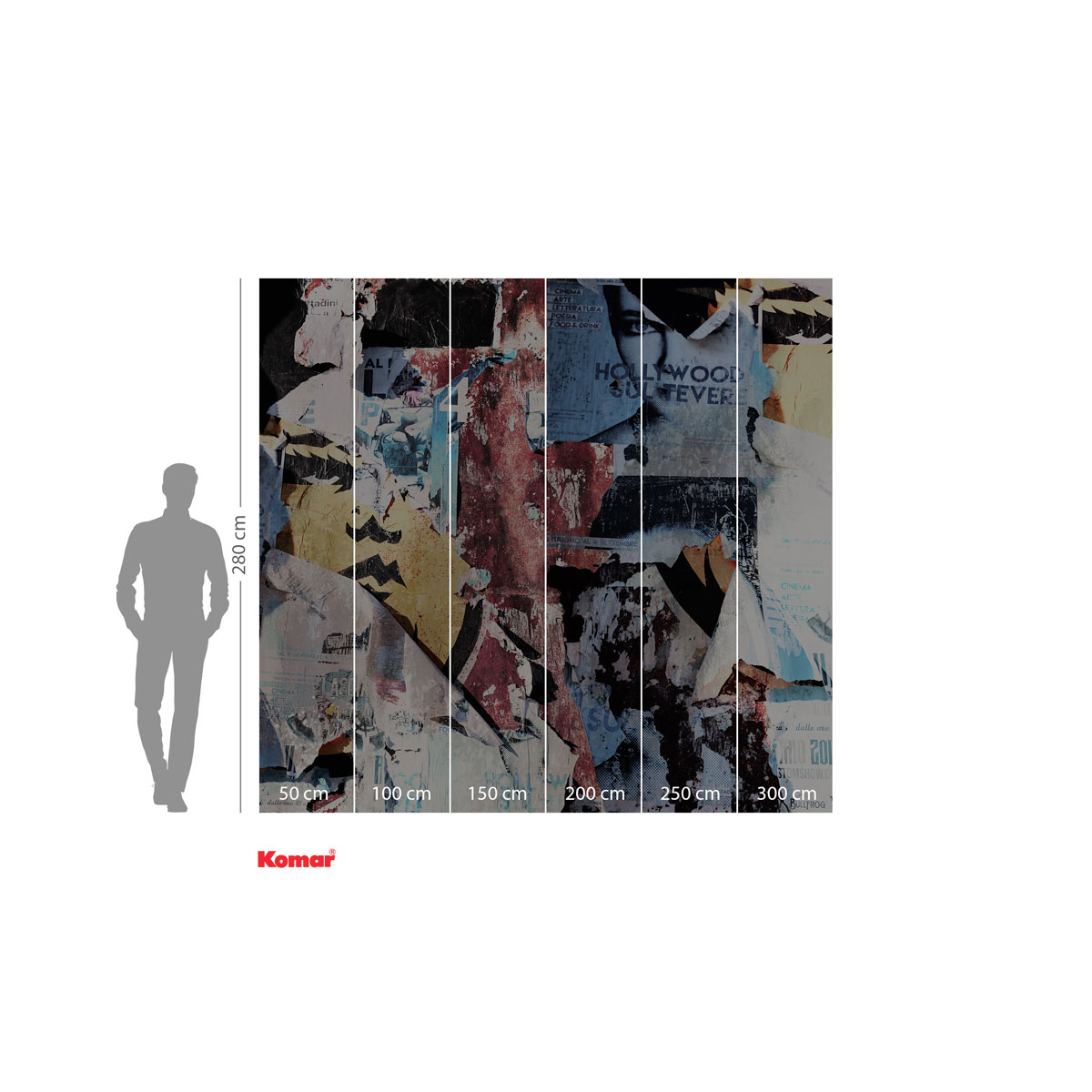 Komar  Vlies Fototapete Artwork 300x280 cm Bild 3