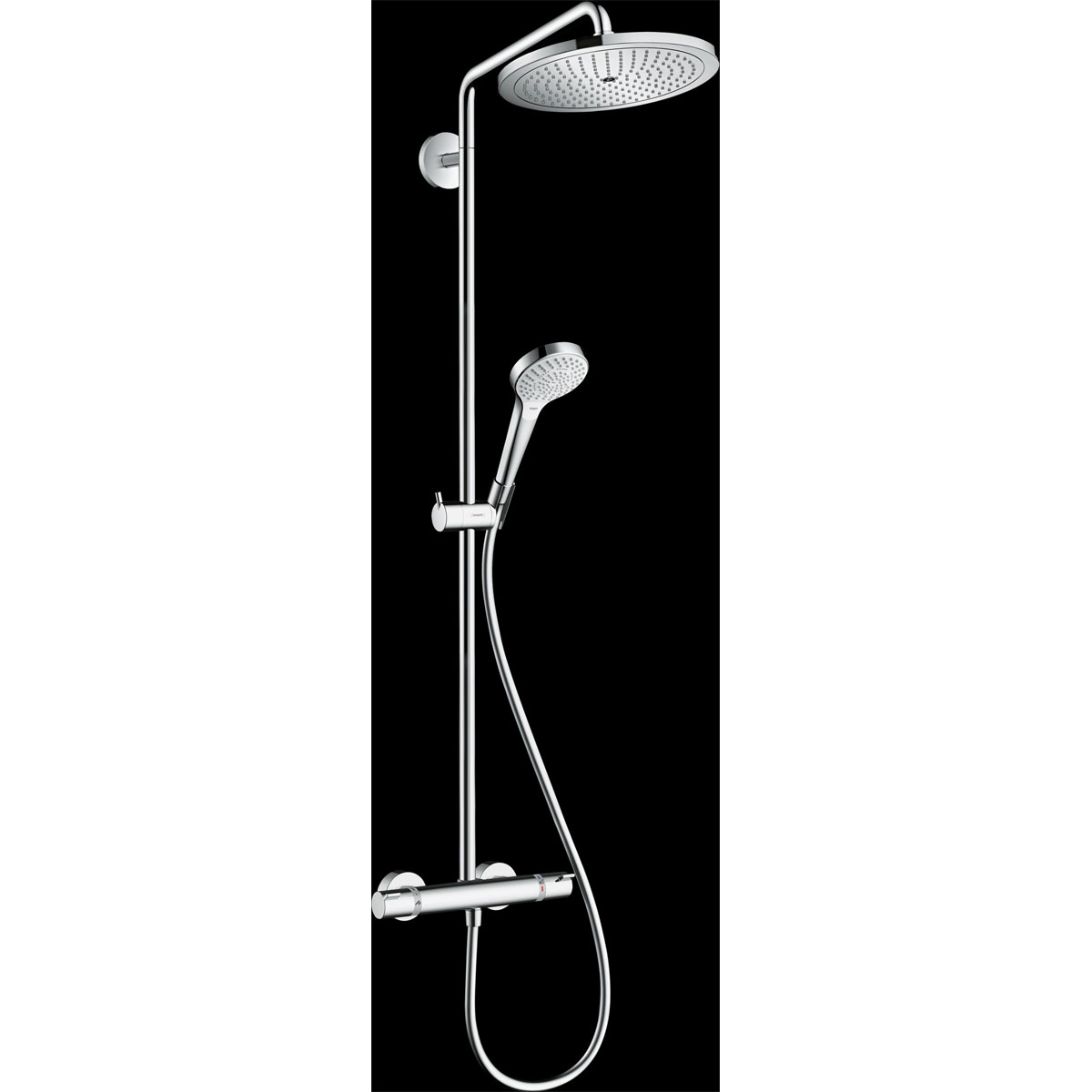 Hansgrohe  Duschsystem 280 Croma Select S 1 Strahlart mit Thermostat Chrom Bild 1
