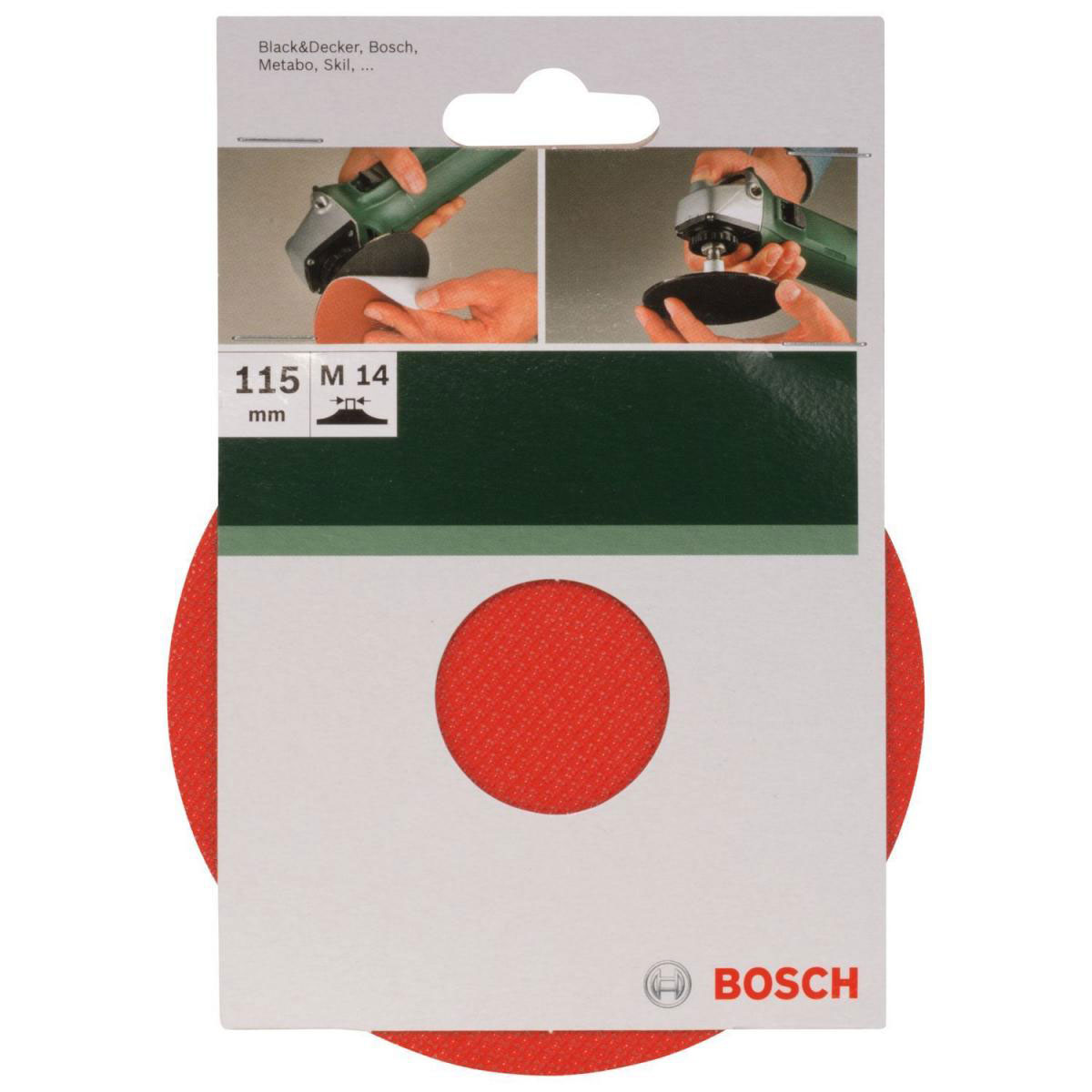 Bosch  DIY Gummischleifteller Durchmesser 115 mm Bild 2