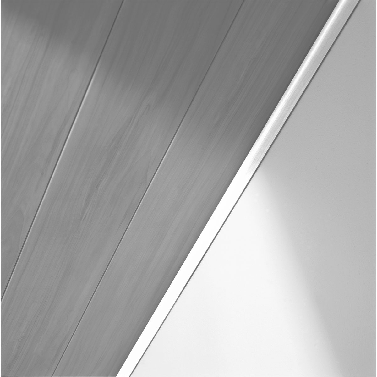 Abdeckleiste weiß Hochglanz 2,6 m