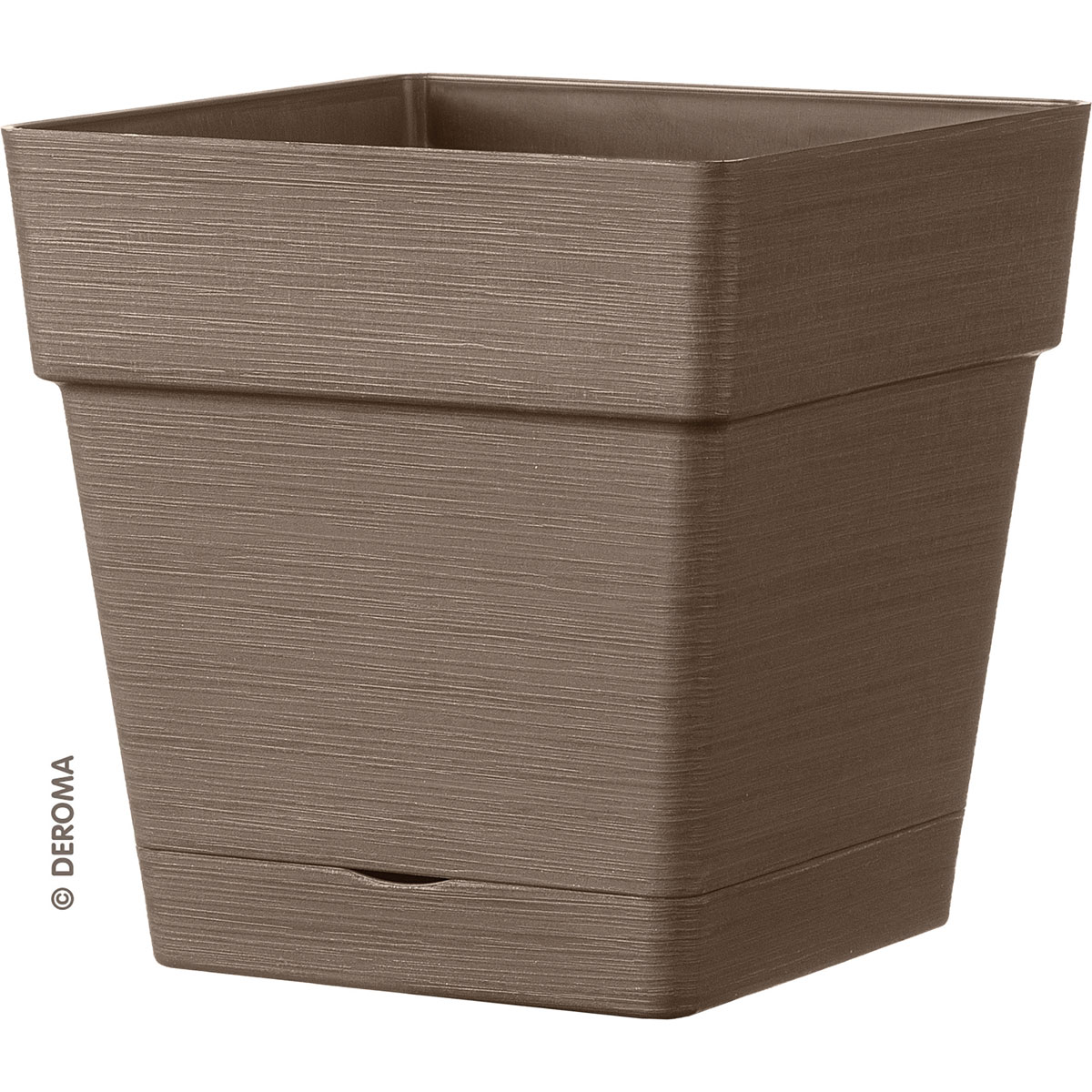 Pflanzkasten Quadro Save R 17 cm camel