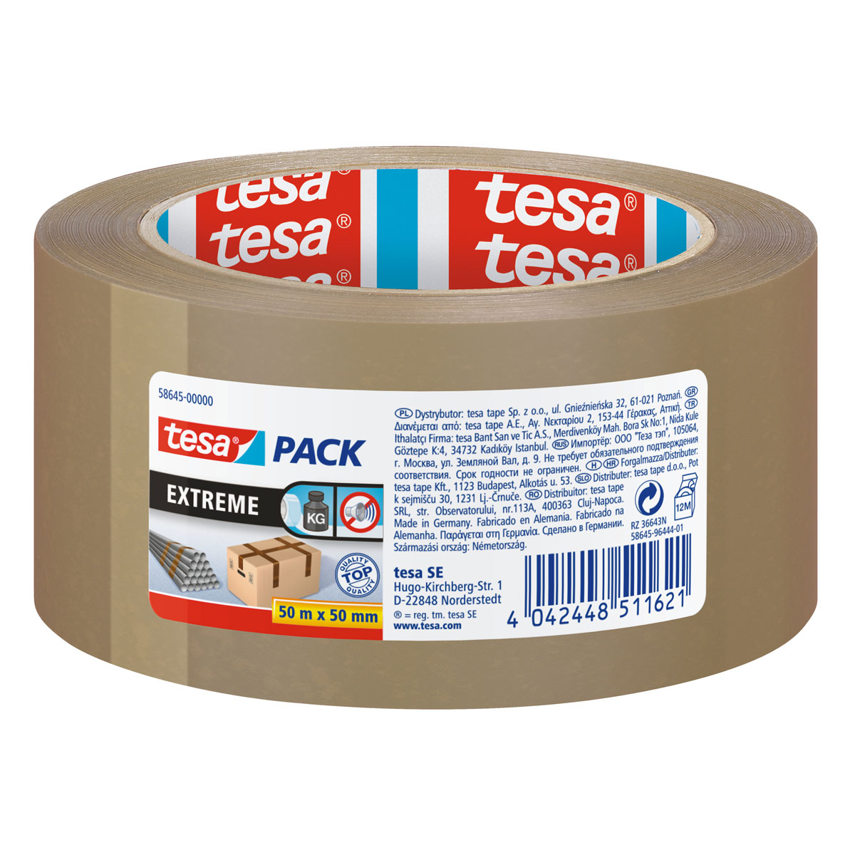 Tesa pack Extreme braun 50 mm x 50m