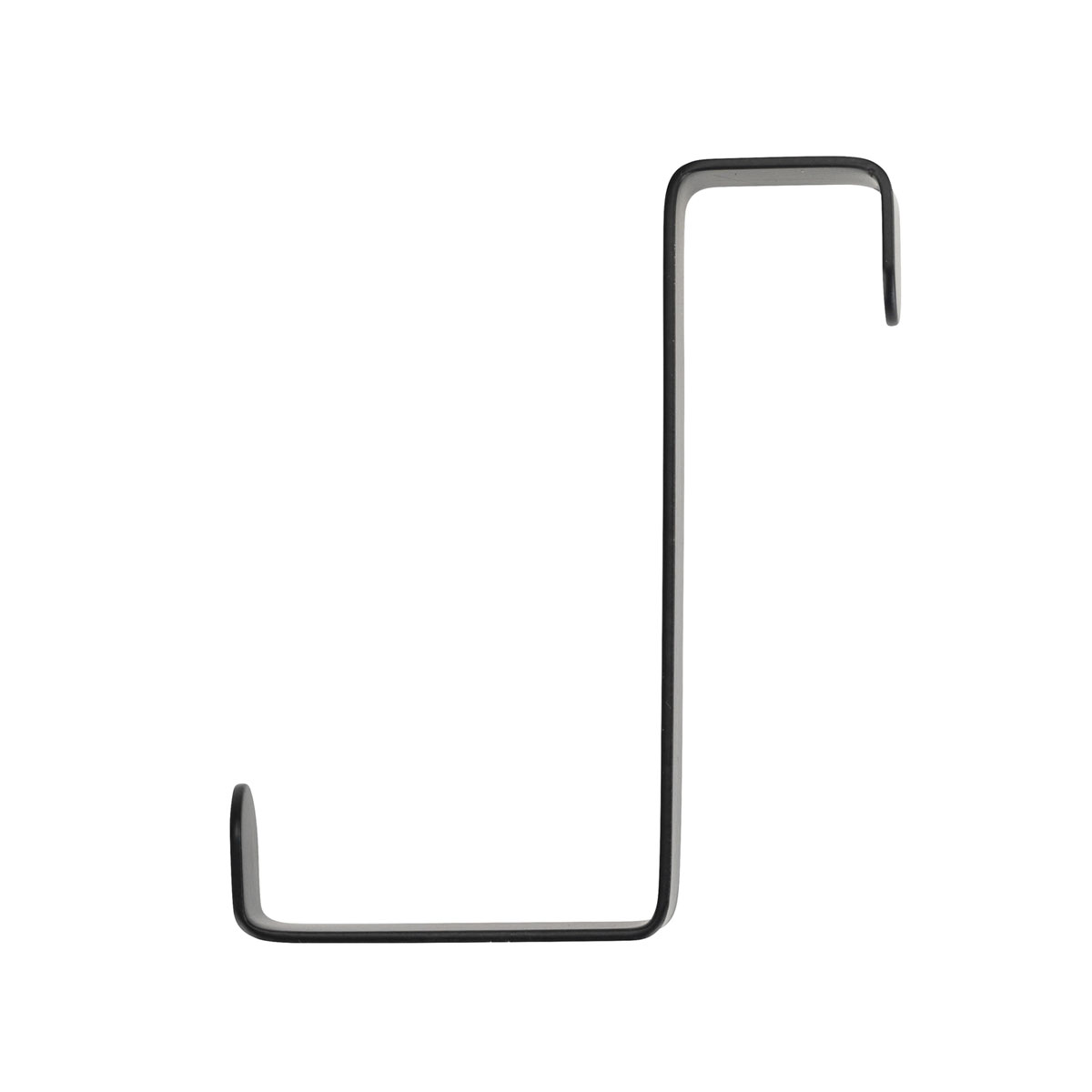 Wenko Türgarderobenhaken schwarz 4er Set Bild 3