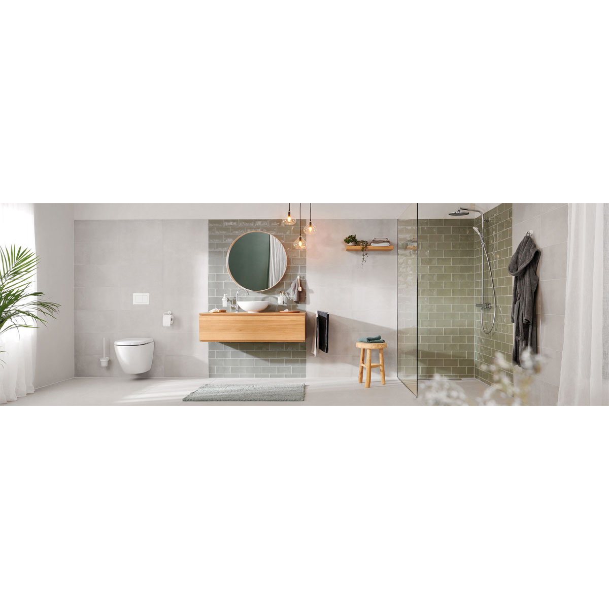 Tesa MOON White Handtuchhalter zweiarmig  Bild 6