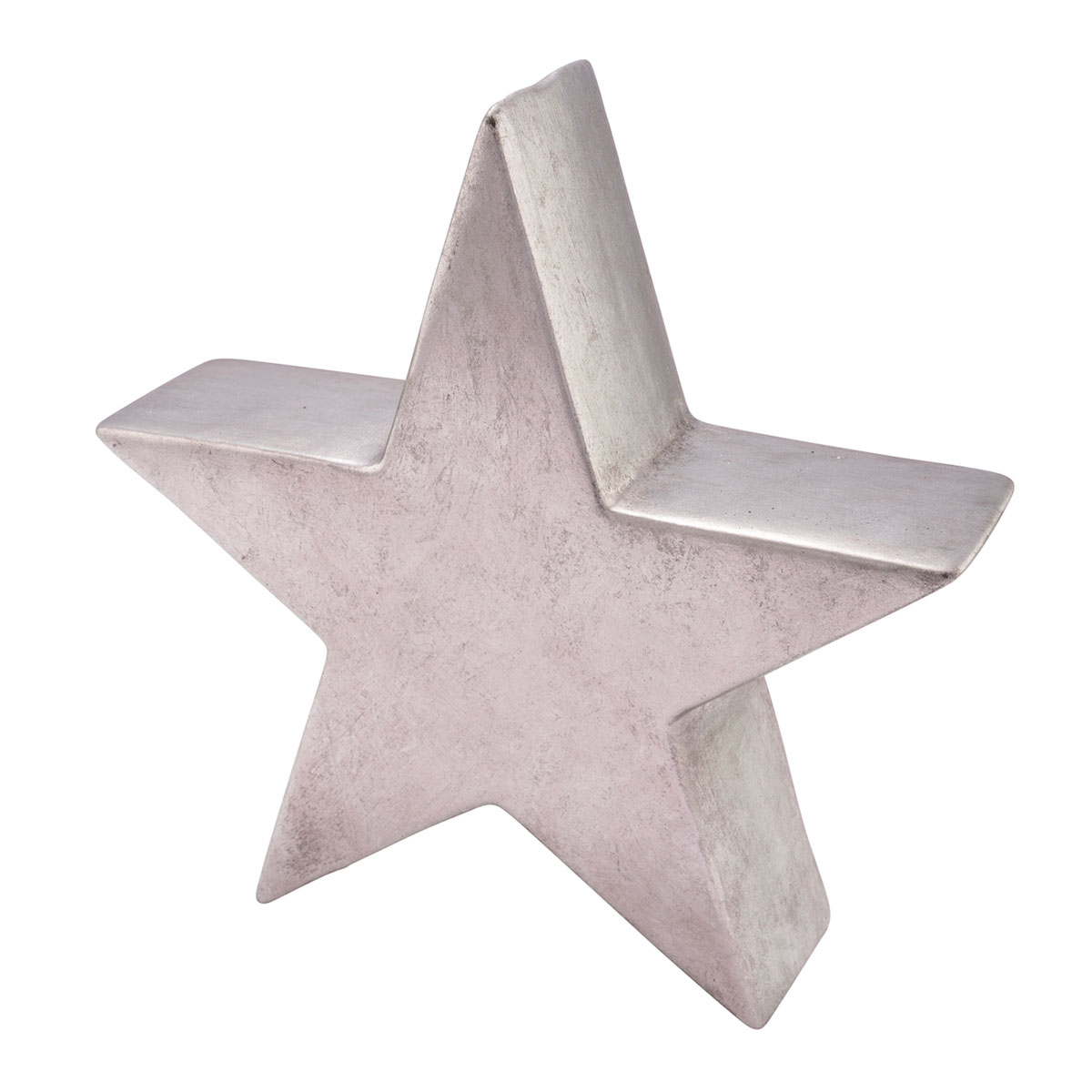 Stern silber stehend gross