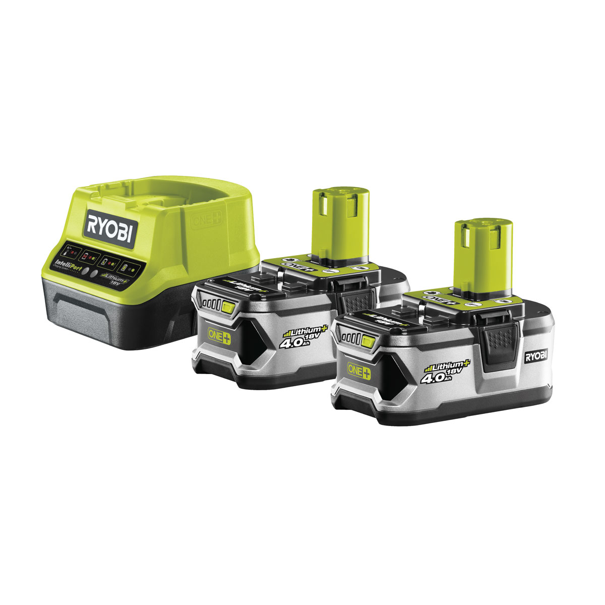 Ryobi  Akku Starter-Set RC18120-240 zwei Akkus und Ladegerät 4 Ah Bild 1