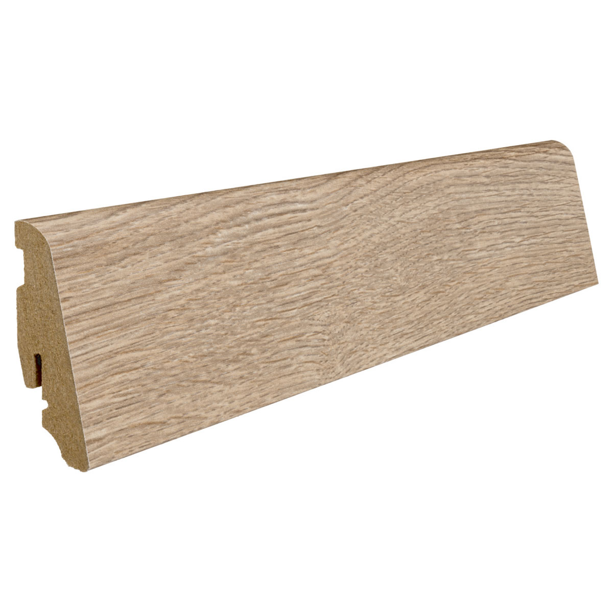 Living by Haro Sockelleiste foliert Eiche Montreal / Eiche Savona 19 x 58 x 2200 mm