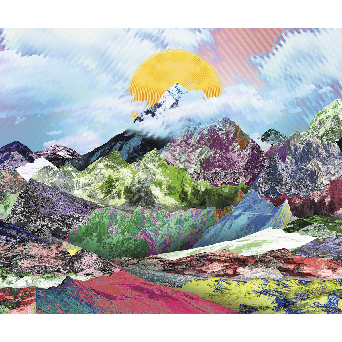 Komar  Vlies Fototapete Mountain Top 300x250 cm Bild 2