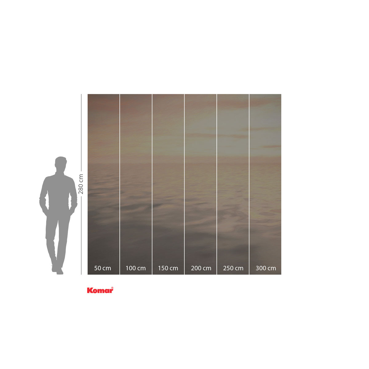 Komar  Vlies Fototapete Fernweh 300x280 cm Bild 3