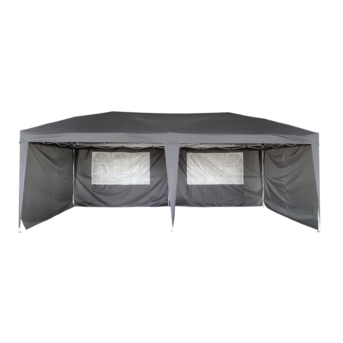 Garden Pleasure Pavillon SAMBESI, anthrazit, 6x3m Stahl, Polyester 160g/m² Bild 2
