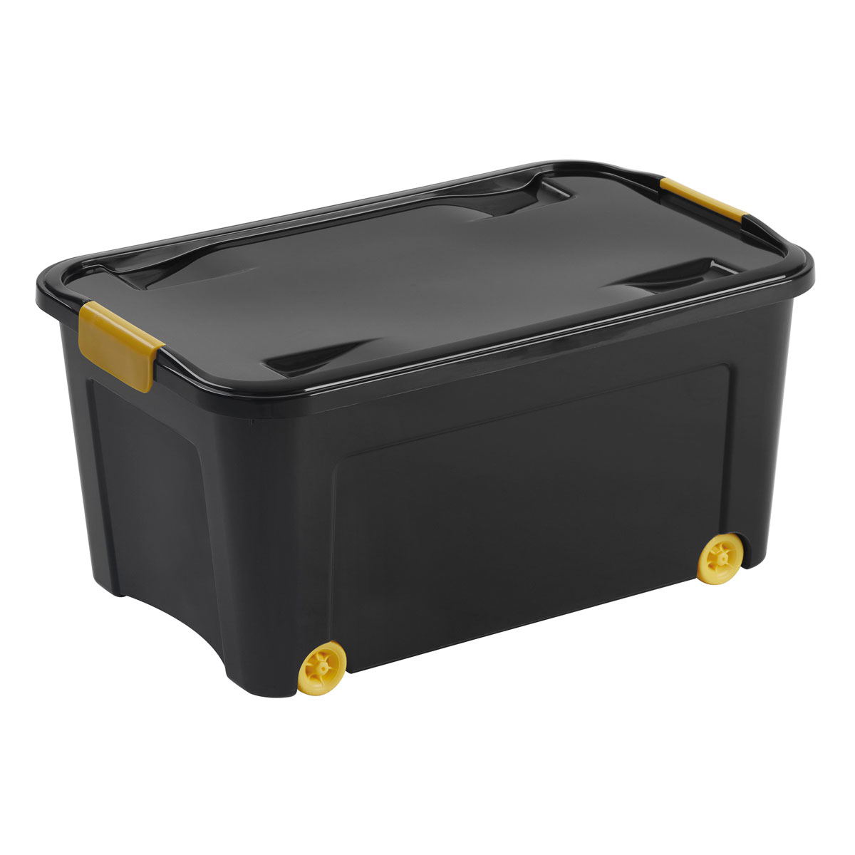 Combi Box, Farbe: Schwarz, Rollensystem, Inhalt: 43L