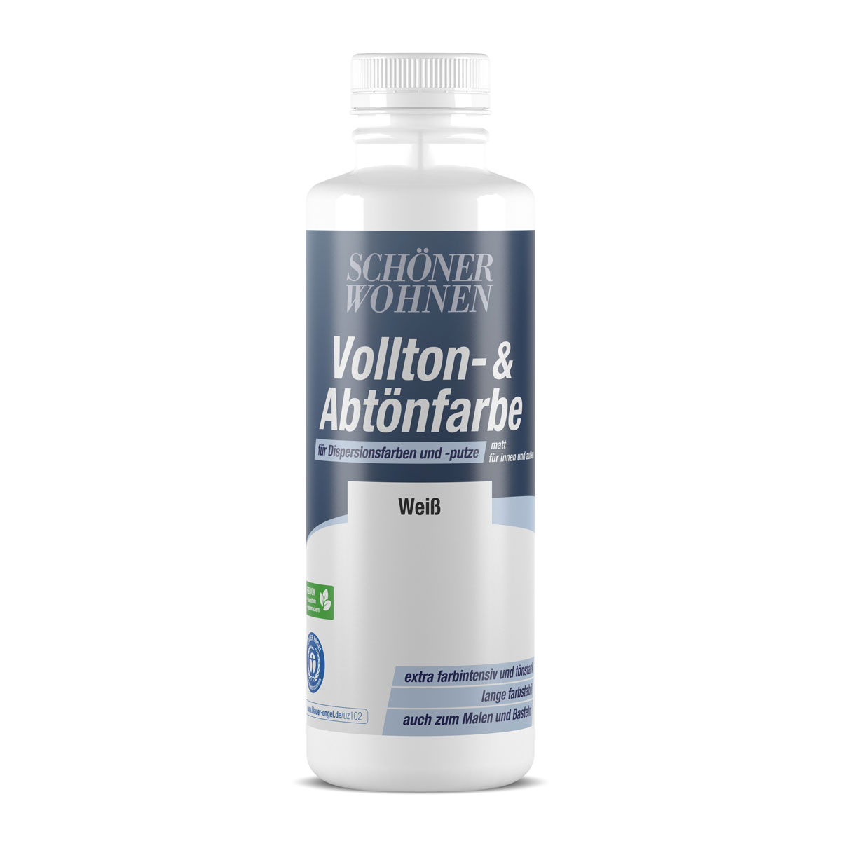 Schöner Wohnen Farbe Voll-und Abtönfarbe Weiß 0,5 L