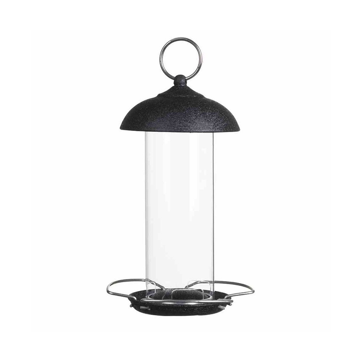 Siena Garden Vogelfuttersäule „Steel Line“ für Mischfutter, 20 cm