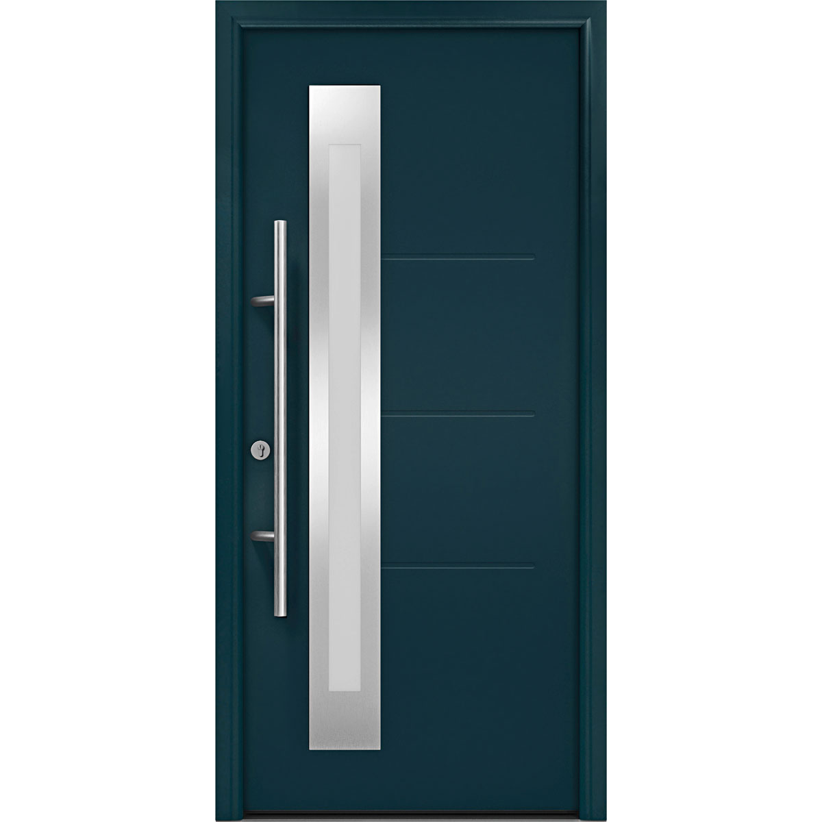 EcoStar Haustuer Isopro Secur IPS 780S anthrazit DIN links