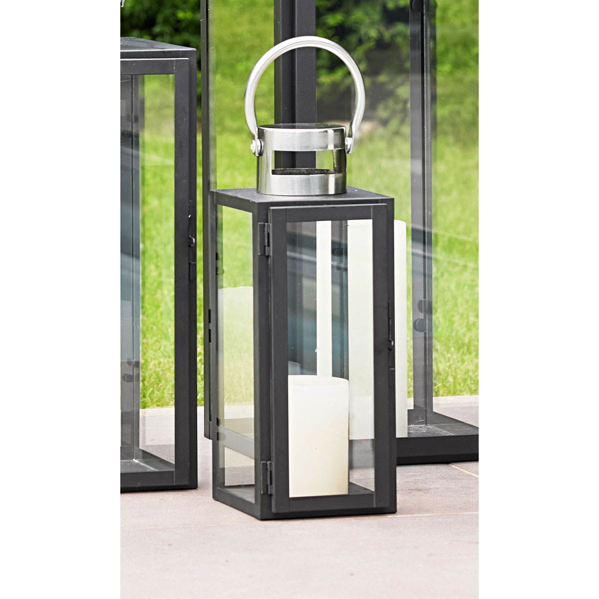 Laterne Living 14 x 14 x 29 cm Bild 1
