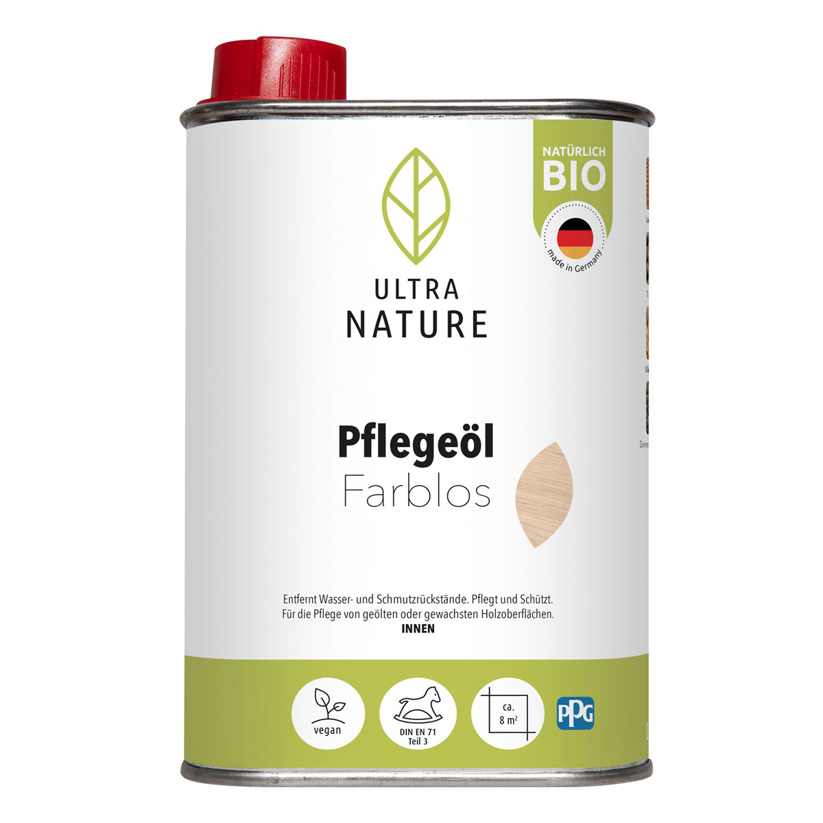 Ultra Nature Pflegeöl Farblos 0.25 L