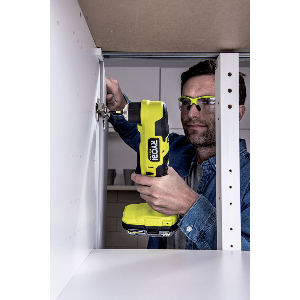 Ryobi  18V Akku-Winkelbohrschrauber RAD18C-0 solo Bild 3