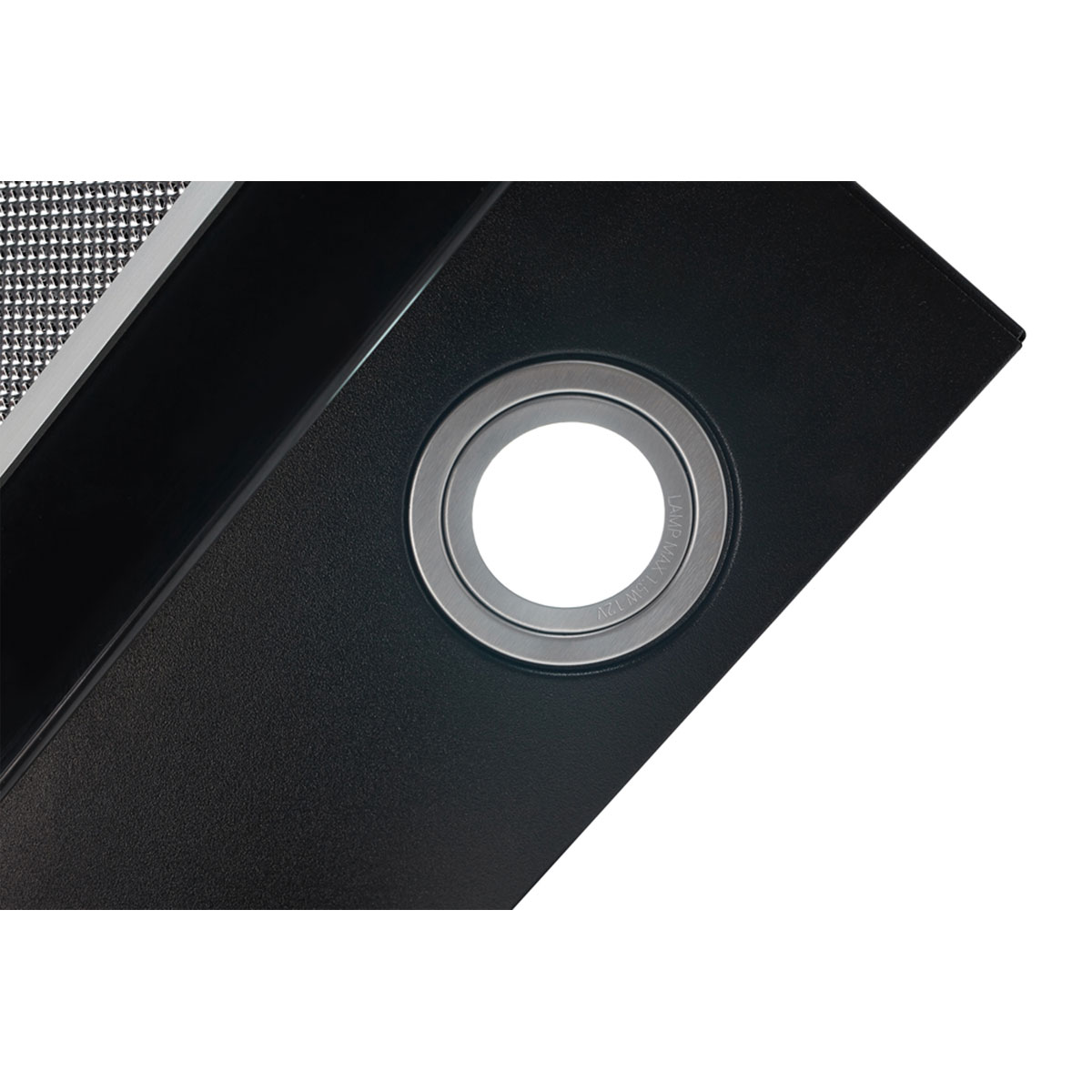 Respekta Schräghaube CH88090SA+ kopffrei 90 cm schwarz Bild 4